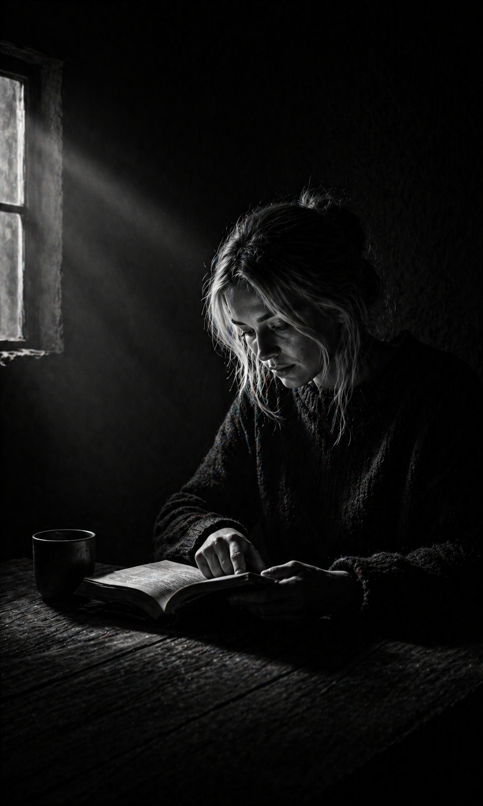 eva bw — artwork by Bens Antora