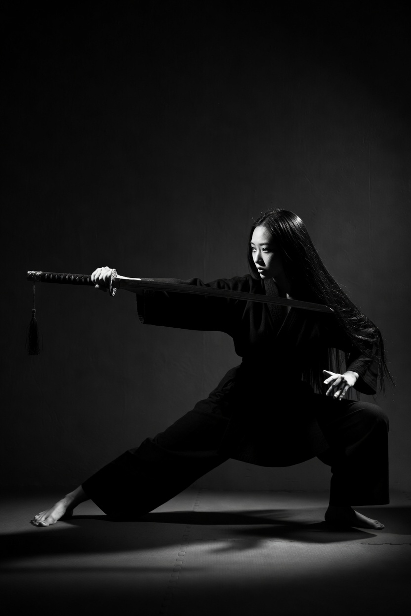 katana — artwork by Bens Antora